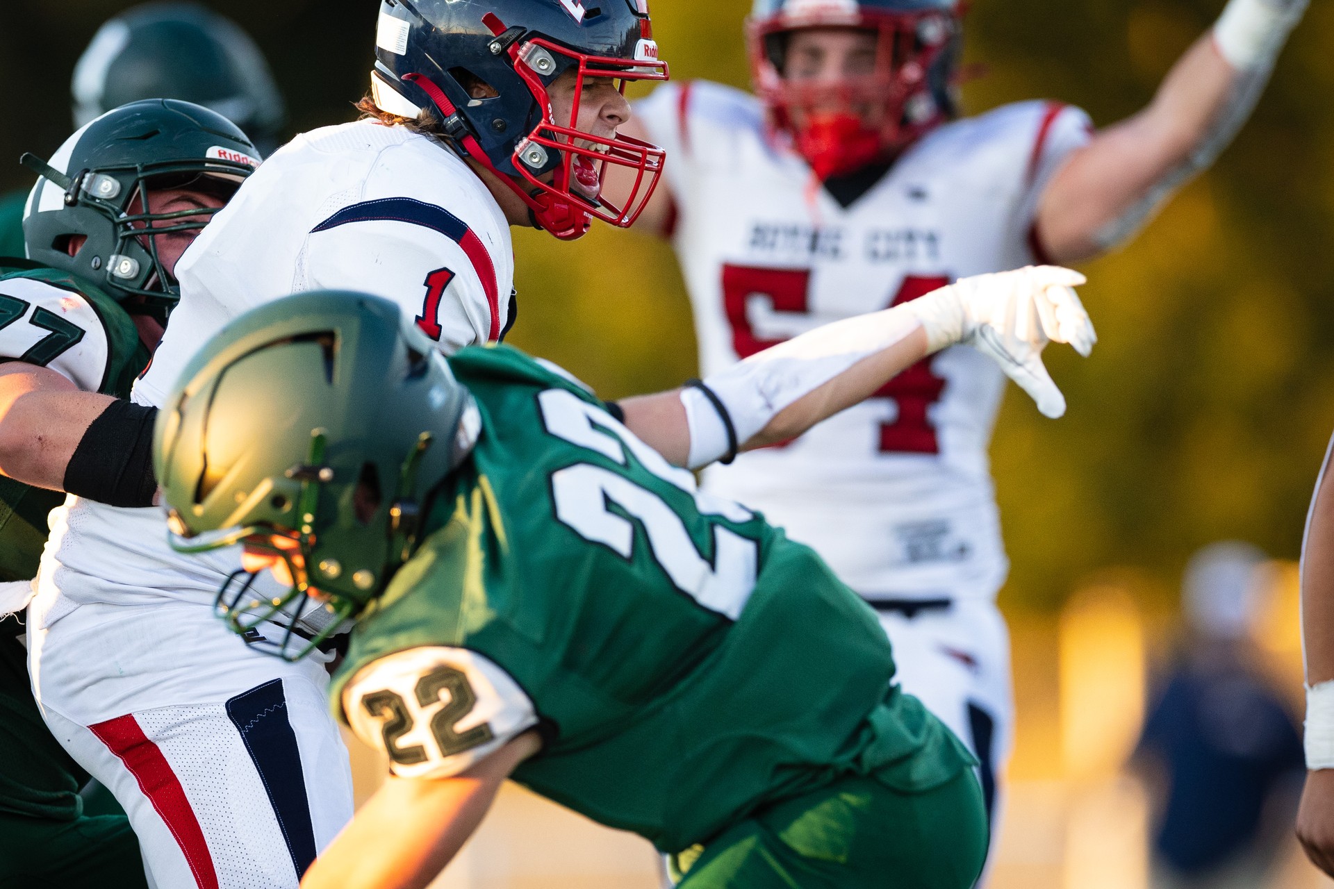 2025-08-29 Boyne City High School Varsity Football at Alpena